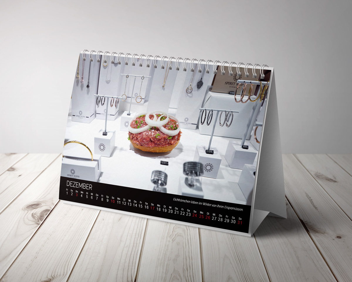 Mettkalender 2023 – Tischkalender – Der Mettkalender – das Original